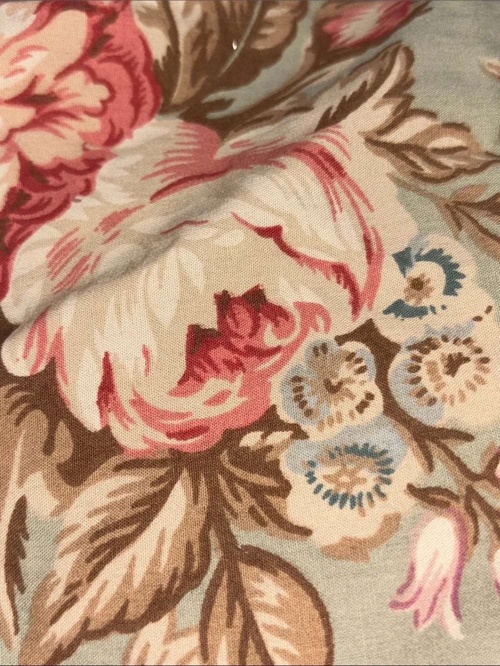 RALPH LAUREN Charlotte COMFORTER FULL QUEEN Green Floral Flowers Shabby